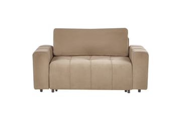 2-seters sofa Innvik - Brun, 121x156 cm - Møbler - Sofaer - Sovesofaer - 2 seters sovesofa