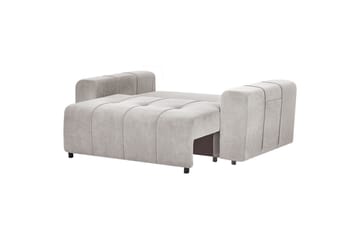 2-seters sofa Innvik - Grå, 121x156 cm - Møbler - Sofaer - Sovesofaer - 2 seters sovesofa