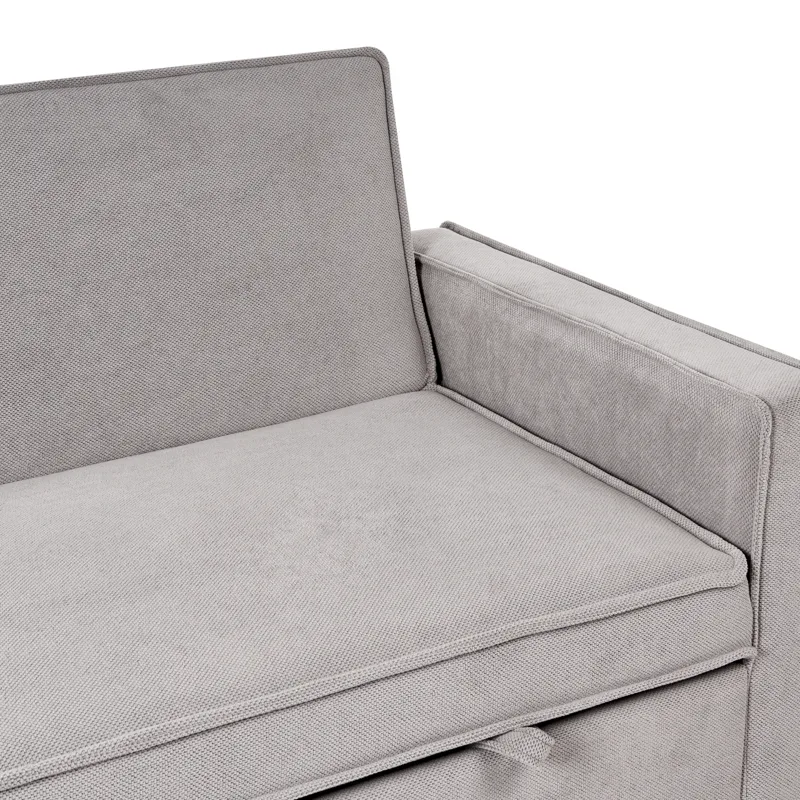 2-seters sofa Uttela - Grå - Møbler - Sofaer - Sovesofaer - 2 seters sovesofa