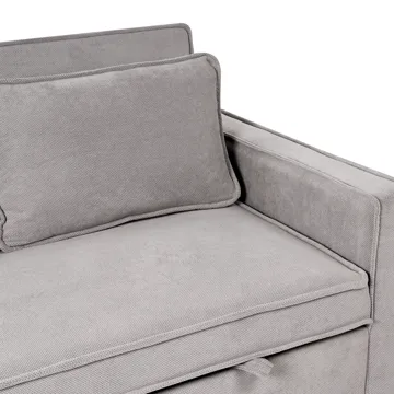 2-seters sofa Uttela - Grå - Møbler - Sofaer - Sovesofaer - 2 seters sovesofa