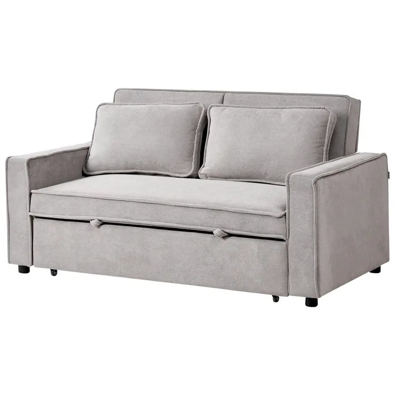 2-seters sofa Uttela - Grå - Møbler - Sofaer - Sovesofaer - 2 seters sovesofa