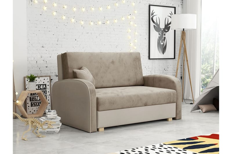 2-seters Sovesofa Denegal - Beige - 2 seters sovesofa