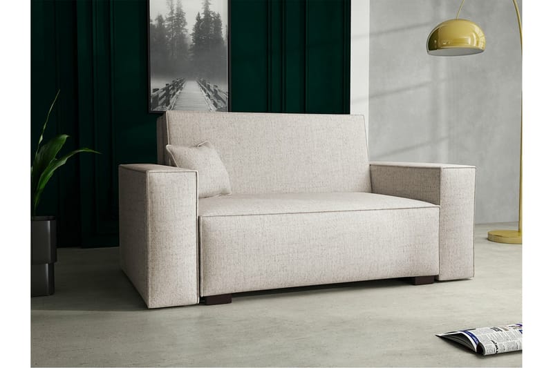 2-seters Sovesofa Denegal - Beige - 2 seters sovesofa