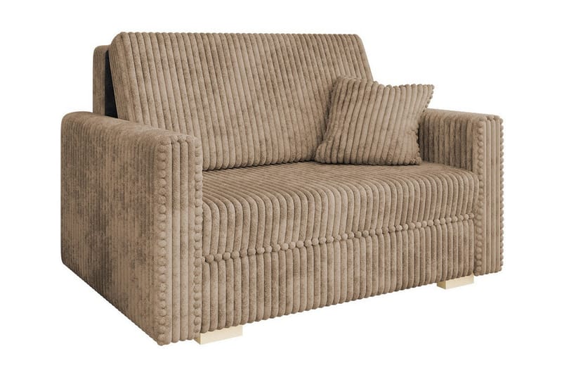 2-seters Sovesofa Denegal - Mørk Beige/Mocca - 2 seters sovesofa