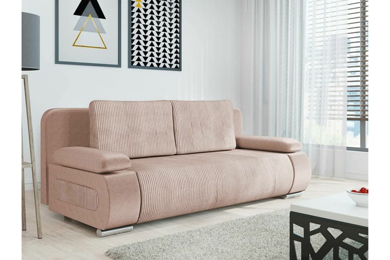 2-seters Sovesofa Kintore - Beige - 2 seters sovesofa