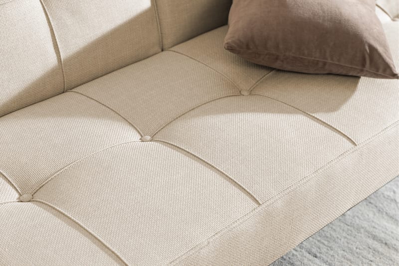 2-seters Sovesofa Vanco - Beige - 2 seters sovesofa