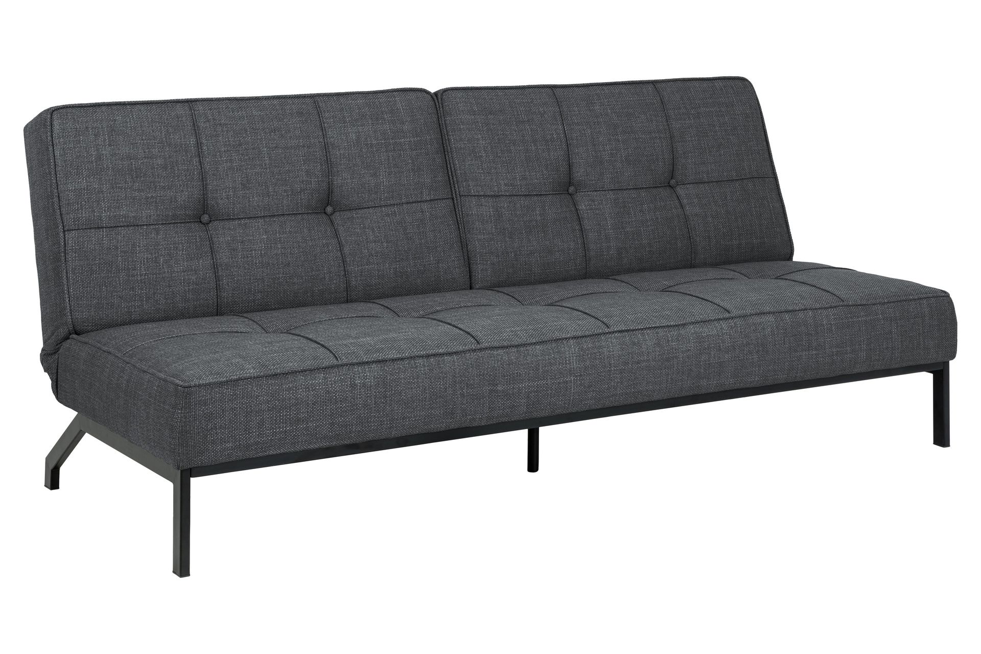 2-seters Sovesofa Vanco - Grå - Møbler - Sofaer - Sovesofaer - 2 seters sovesofa