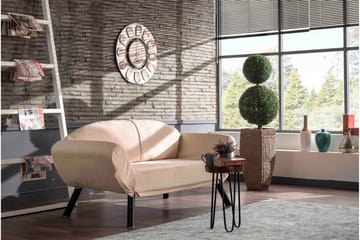 Albertina Sovesofa 2-seter - Beige - Møbler - Sofaer - Sovesofaer - 2 seters sovesofa