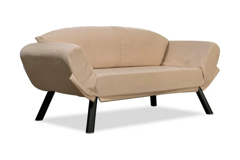 Albertina Sovesofa 2-seter - Beige - Møbler - Sofaer - Sovesofaer - 2 seters sovesofa