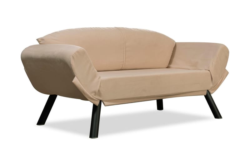Albertina Sovesofa 2-seter - Beige - Møbler - Sofaer - Sovesofaer - 2 seters sovesofa
