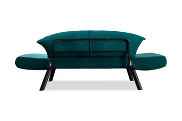 Albertina Sovesofa 2-seter - Blågrønn - Møbler - Sofaer - Sovesofaer - 2 seters sovesofa