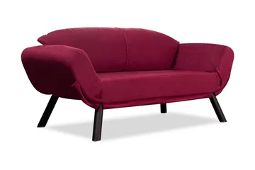 Albertina Sovesofa 2-seter - Burgunder - Møbler - Sofaer - Sovesofaer - 2 seters sovesofa