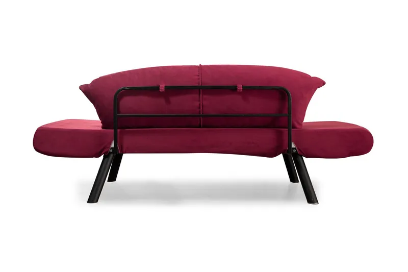 Albertina Sovesofa 2-seter - Burgunder - Møbler - Sofaer - Sovesofaer - 2 seters sovesofa
