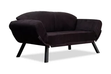 Albertina Sovesofa 2-seter - Svart - Møbler - Sofaer - Sovesofaer - 2 seters sovesofa