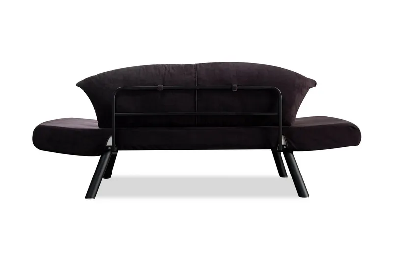 Albertina Sovesofa 2-seter - Svart - Møbler - Sofaer - Sovesofaer - 2 seters sovesofa