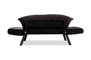 Albertina Sovesofa 2-seter - Svart - Møbler - Sofaer - Sovesofaer - 2 seters sovesofa