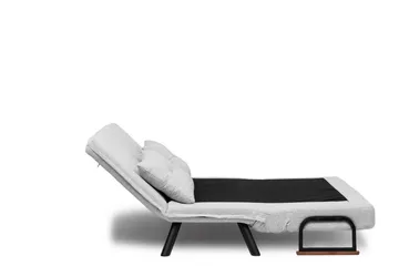 Alfredton 2-seter Utrettbar Sammenleggbar Sovesofa i Bouclé med Metallben - Grå - Møbler - Sofaer - Sovesofaer - 2 seters sovesofa