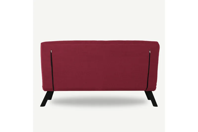 Alfredton Sovesofa 2-seter 175x133 cm - Rød - Møbler - Sofaer - Sovesofaer - 2 seters sovesofa