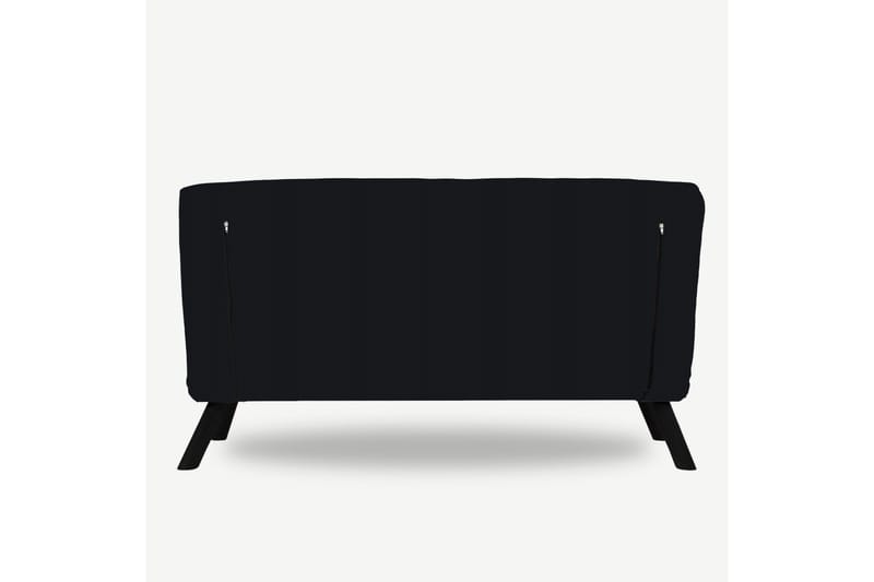 Alfredton Sovesofa 2-seter 175x133 cm - Svart - Møbler - Sofaer - Sovesofaer - 2 seters sovesofa