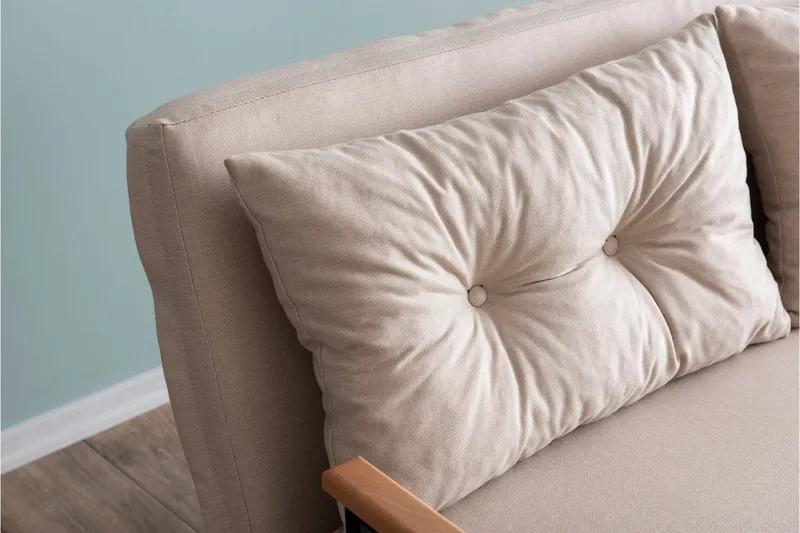 Alfredton Sovesofa - Cream - Møbler - Sofaer - Sovesofaer - 2 seters sovesofa