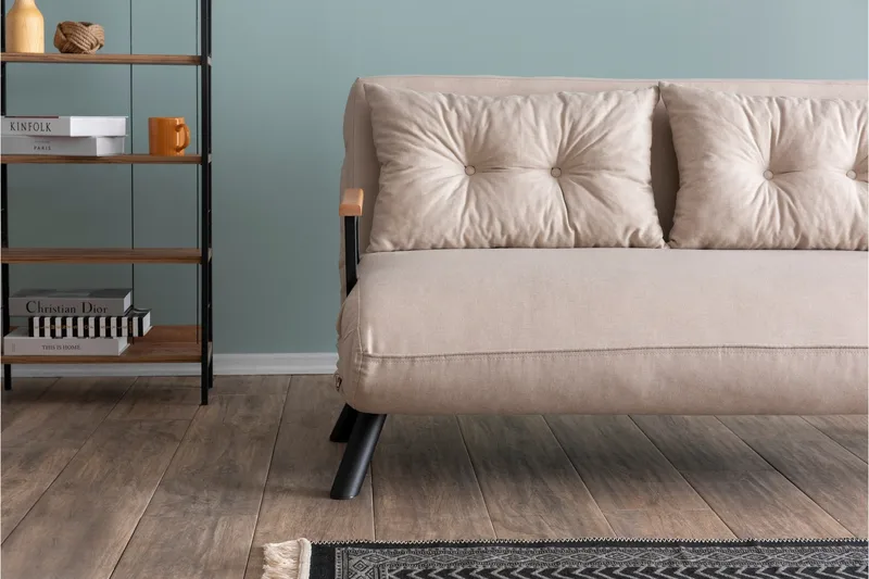 Alfredton Sovesofa - Cream - Møbler - Sofaer - Sovesofaer - 2 seters sovesofa