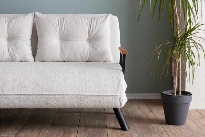 Alfredton Sovesofa - Cream - Møbler - Sofaer - Sovesofaer - 2 seters sovesofa