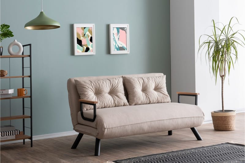 Alfredton Sovesofa - Cream - Møbler - Sofaer - Sovesofaer - 2 seters sovesofa