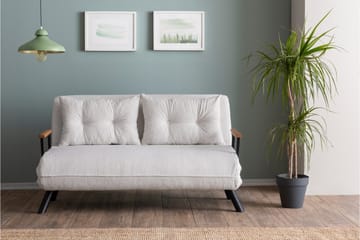 Alfredton Sovesofa - Cream - Møbler - Sofaer - Sovesofaer - 2 seters sovesofa