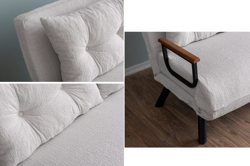 Alfredton Sovesofa - Cream - Møbler - Sofaer - Sovesofaer - 2 seters sovesofa