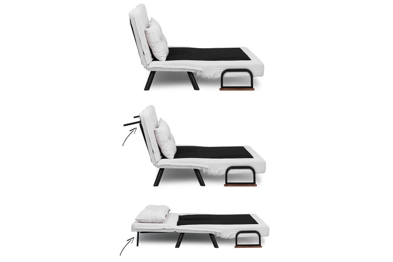 Alfredton Sovesofa - Cream - Møbler - Sofaer - Sovesofaer - 2 seters sovesofa