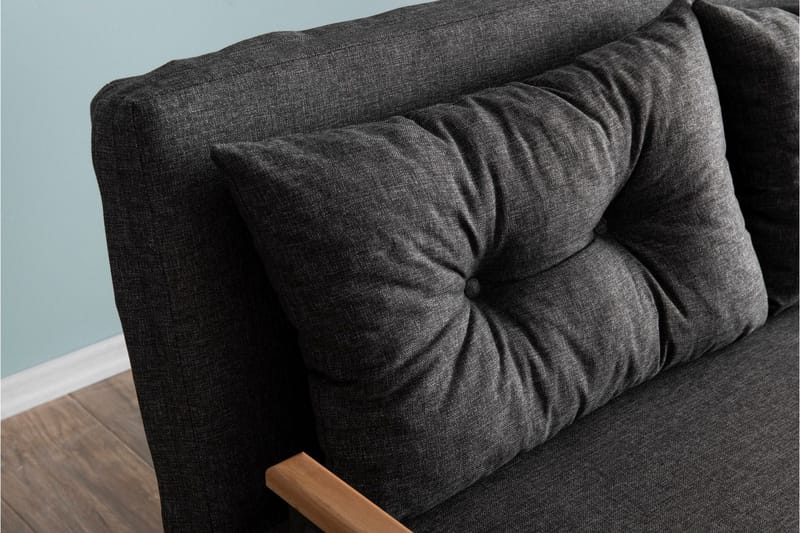 Alfredton Sovesofa - Mørkegrå - Møbler - Sofaer - Sovesofaer - 2 seters sovesofa