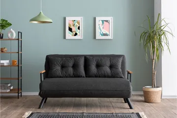 Alfredton Sovesofa - Mørkegrå - Møbler - Sofaer - Sovesofaer - 2 seters sovesofa