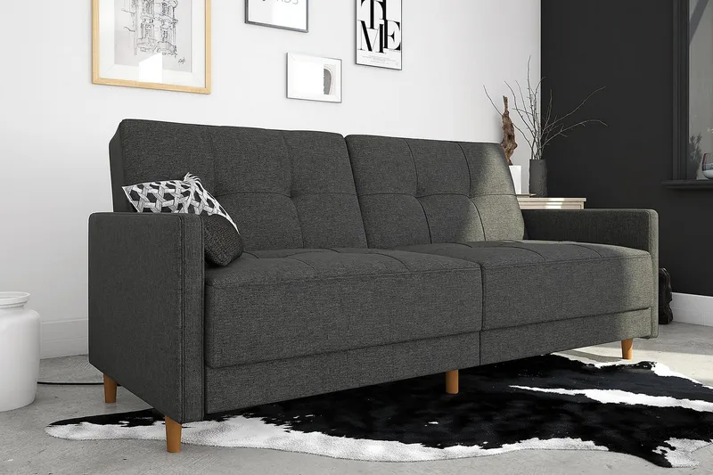 Andora Sovesofa Lingrå - Dorel Home - Møbler - Sofaer - Sovesofaer - 2 seters sovesofa