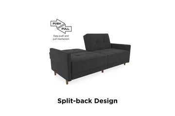 Andora Sovesofa Lingrå - Dorel Home - Møbler - Sofaer - Sovesofaer - 2 seters sovesofa