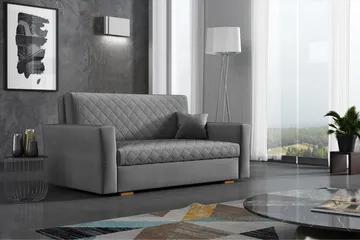 Bensbyn Sovesofa - Grå - Møbler - Sofaer - Sovesofaer - 2 seters sovesofa