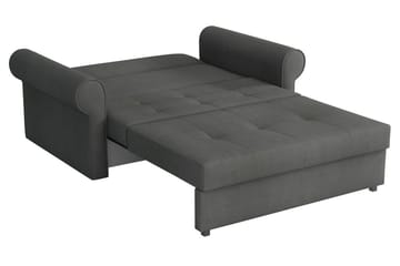 Bliaka 2-seters Sovesofa - Fløyel/Svart - Møbler - Sofaer - Sovesofaer - 2 seters sovesofa