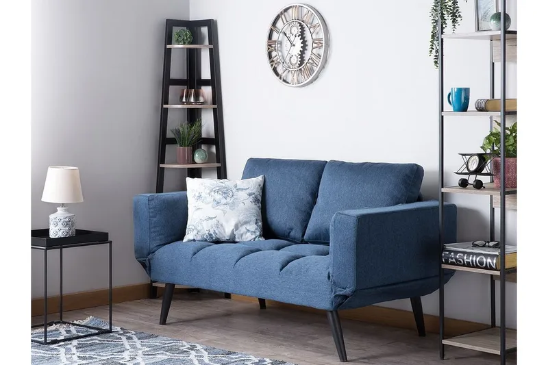 Brekke Sovesofa 150 cm - Blå - Møbler - Sofaer - Sovesofaer - 2 seters sovesofa