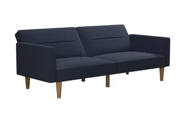 CHannel Tufted 2-seters Sovesofa Marineblå - Dorel Home - Møbler - Sofaer - Sovesofaer - 2 seters sovesofa