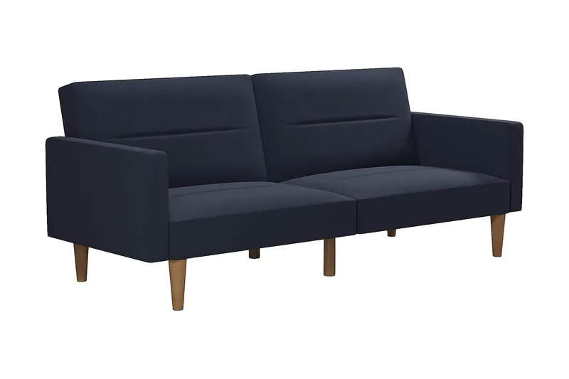 CHannel Tufted 2-seters Sovesofa Marineblå - Dorel Home - Møbler - Sofaer - Sovesofaer - 2 seters sovesofa