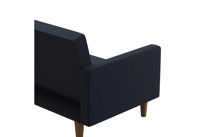 CHannel Tufted 2-seters Sovesofa Marineblå - Dorel Home - Møbler - Sofaer - Sovesofaer - 2 seters sovesofa