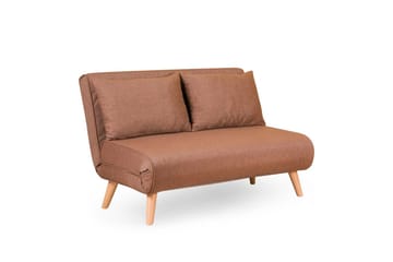 Daigo 2-seter Sovesofa 120x180 cm i Stoff - Brun - Møbler - Sofaer - Sovesofaer - 2 seters sovesofa