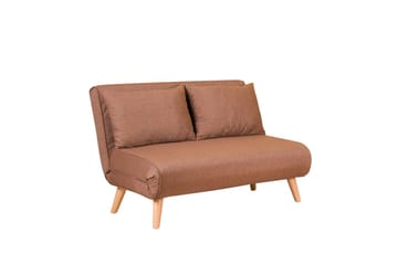 Daigo 2-seter Sovesofa 120x180 cm i Stoff - Brun - Møbler - Sofaer - Sovesofaer - 2 seters sovesofa