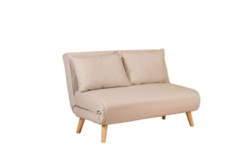 Daigo 2-seters Sovesofa 120x180 cm i Stoff - Beige - Møbler - Sofaer - Sovesofaer - 2 seters sovesofa