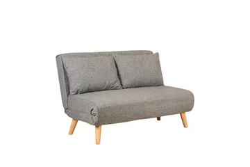 Daigo 2-seters Sovesofa 120x180 cm i Stoff - Grå - Møbler - Sofaer - Sovesofaer - 2 seters sovesofa