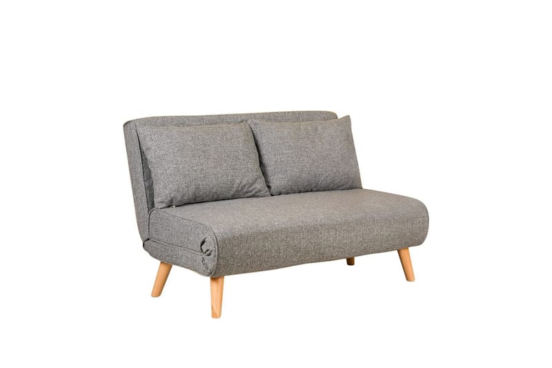 Daigo 2-seters Sovesofa 120x180 cm i Stoff, Grå