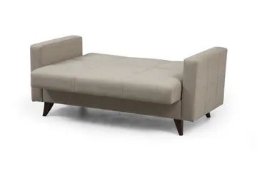 Darcia Sovesofa 2-seter - Beige - Møbler - Sofaer - Sovesofaer - 2 seters sovesofa
