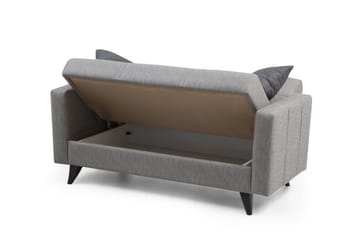 Darcia Sovesofa 2-seter - Lys grå - Møbler - Sofaer - Sovesofaer - 2 seters sovesofa