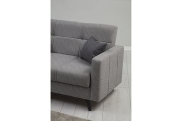 Darcia Sovesofa 2-seter - Lys grå - Møbler - Sofaer - Sovesofaer - 2 seters sovesofa