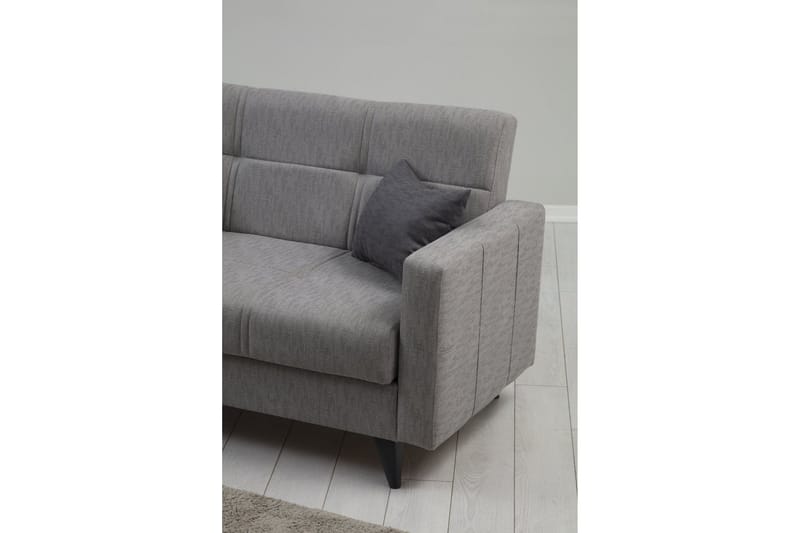 Darcia Sovesofa 2-seter - Lys grå - Møbler - Sofaer - Sovesofaer - 2 seters sovesofa