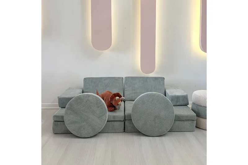 Deliones Sovesofa, Blå